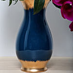 Hydrangea N Roses Vase
