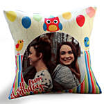 Colourful Cushion with Marble Cake combo