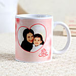 Personalised Hearty Mug For Mom