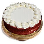 Love Anniversary Cushion with Red Velvet Cake