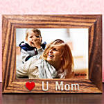 Love U Mom Photo Frame