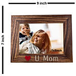 Love U Mom Photo Frame