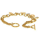 Gold Plated Charm Bracelet