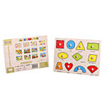 Hand Catch Puzzle with Shapes