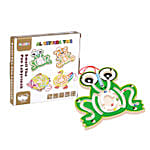 Wooden Frog Educational Toy