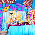 Alladin and Jasmine Theme Decoration Set up