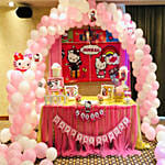 Hello Kitty Theme Birthday Decor