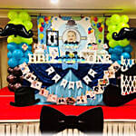 Little Man Theme Birthday Decor