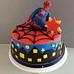 Spiderman 3D Marble Cake