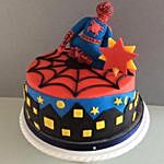 Spiderman 3D Red Velvet Cake