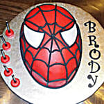 Spiderman Red velvet Cake