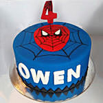 Super Hero Designer Red Velvet Cake