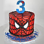 Special Spiderman Red Velvet Cake