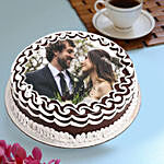 Personalised Chocolate Cake And Mug Combo