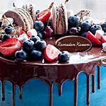 Chocolate Fruit Cake For Ramadan