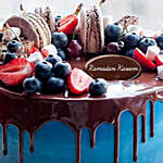 Chocolate Fruit Cake For Ramadan