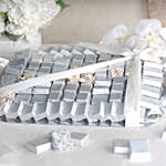 Delectable Fresh Chocolates in Silver Tray