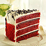 Frozen Four Layer Red Velvet Cake