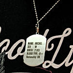 Military Dog Tag Personalised