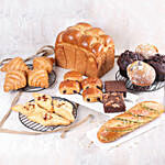 Brioche Loaf Bread & Muffin Brownie Combo