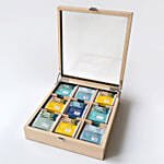 Natural Assorted Tea Wooden Box