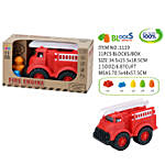 Eco friendly Bricks Fire Engine Toy