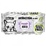 Absolute Pet Absorb Plus Antibacterial Pet Wipes Peppermint 80 Sheets