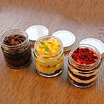 Delicious Jar Cakes Set of 3