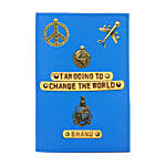 Personalised Change The World Passport Cover