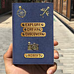 Personalised Discover Passport Cover