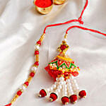 Attractive Bhaiya Bhabhi Rakhi And Lindt Chocolate