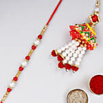 Attractive Design Bhaiya Bhabhi Rakhi