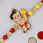 Set Of 3 Pearl And Kids Rakhi With Almonds