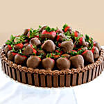 Chocolate And Strawberry Cake