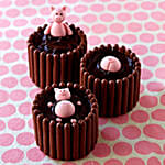 Chocolate Mud Mono Cakes - Pack Of 3