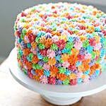 Colourful Stars Vanilla  Cake 1 Kg