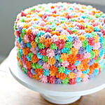 Colourful Stars Vanilla  Cake 1 Kg