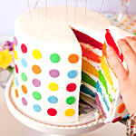 Delectable Rainbow Cake 1.5 kg