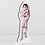 Personalised Caricature Astronaut with Fudge Cake