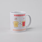 Peanut Butter and Jelly girlfreinds day Mug