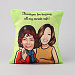 Thank you keeping all my secret personalised Cushion & Mug