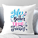 True Friends Printed Cushion