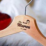 Personalised Engraved Wooden Hanger