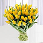 Yellow Tulips Bunch