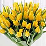 Yellow Tulips Bunch