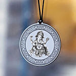 Ganesha Blessings Personalised Car Hanger