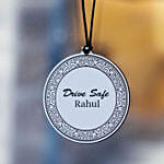 Ganesha Blessings Personalised Car Hanger