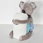 Kuala Soft Toy with Baby Blanket