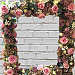 Floral Wooden Frame