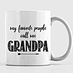 Call Me Grandpa Printed Mug